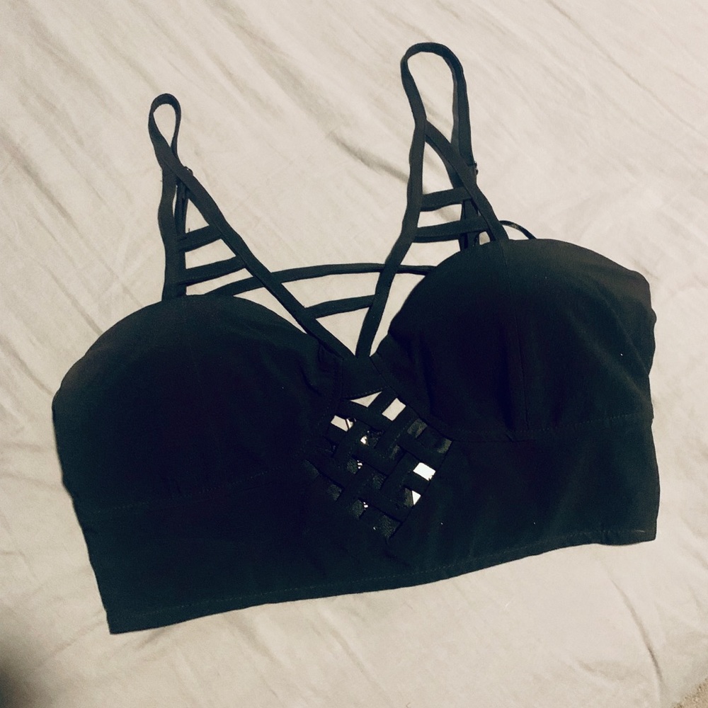 Black Crop Top